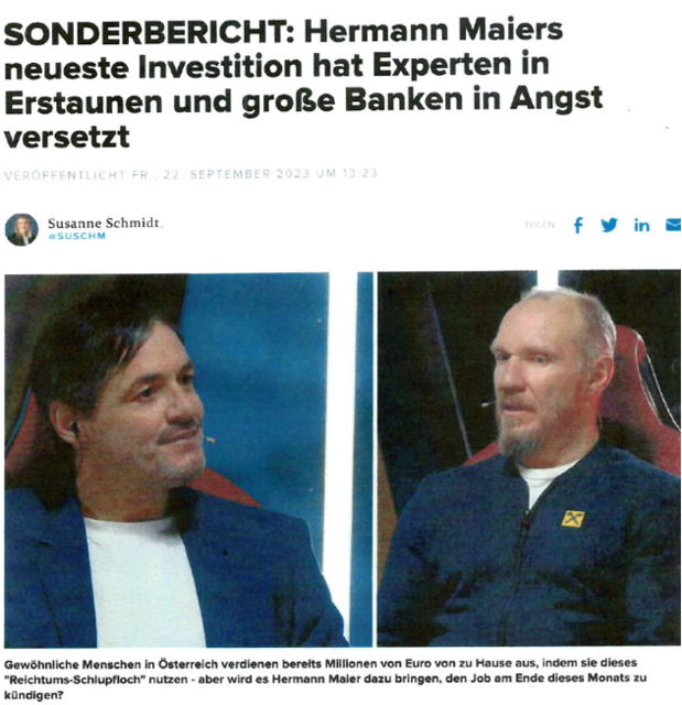 Beispiel für Fake-News. | Foto: Bundeskriminalamt