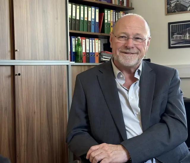 Bürgermeister Wolfgang Kovacs ist bekennender Griechenland-Fan.  | Foto: MeinBezirk/Barbara Babonitsch-Diewald