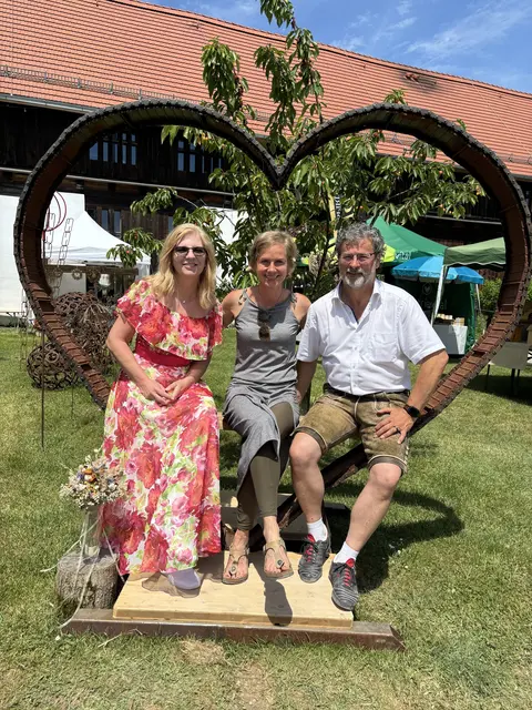Angelika Ertl ist Stammgast auf der Gartenschau Südsteiermark. | Foto: Brigitte Gady