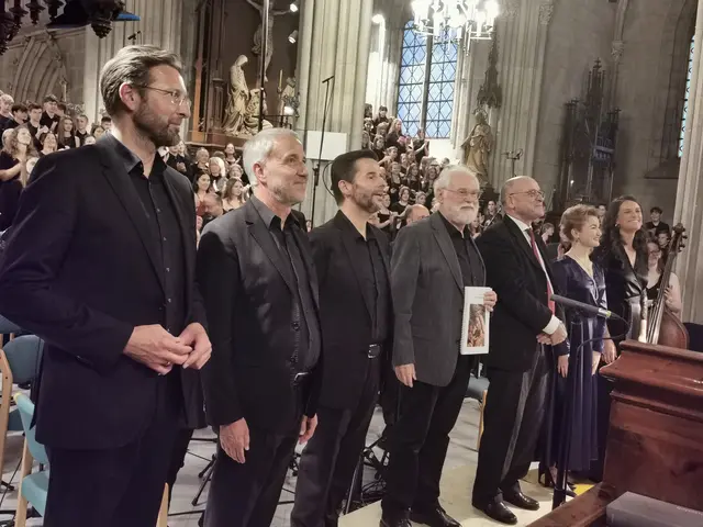 Franz Zebinger bei der Uraufführung von Marienleben 2024 im Stift Admont | Foto: Hermine Arnold