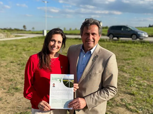 Vize Weiß und Bürgermeister Nendwich stehen dem Projekt positiv gegenüber. | Foto: Markus Kahrer