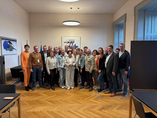 Volkspartei Vitis zu Besuch im Parlament in Wien
