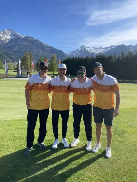 Team des Turniers: “Fore Checker” - mit Top-Leistung im Eishockey und Golf zum Sieg. | Foto: Clemens Ludwig/Alexander Fazokas