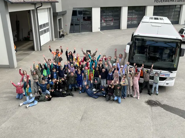 Die Kinder erhielten viele Einblicke hinter die Kulissen und erkundeten im Anschluss das Gemeindegebiet. | Foto: Marktgemeinde St. Martin