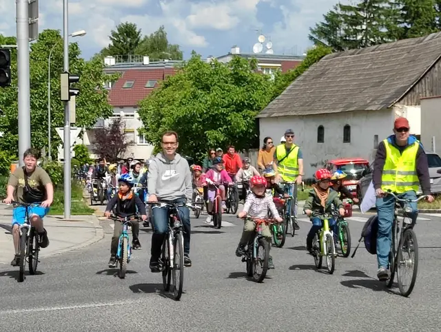 Startschuss ist um 10 Uhr am Wolkersdorfer Hauptplatz. | Foto: Radlobby Wolkersdorf