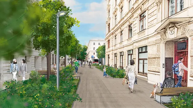 Auch die Garelligasse wird umgestalltet.  | Foto:  message