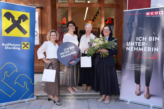 Vlnr: Manuela Traussner, Renate Ozlberger, Maria Pichler, Monika Rizy. | Foto: Wolfram Heidenberger