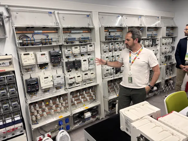 Beim Energieunternehmen Iberdrola, siebtgrößter Stromproduzent Europas mit Sitz in Bilbao und insgesamt 42.200 Mitarbeitern bekam die oberösterreichische Energiereise-Delegation Informationen zur smarten Nutzung der Stromnetze. | Foto: MeinBezirk/Thomas Winkler