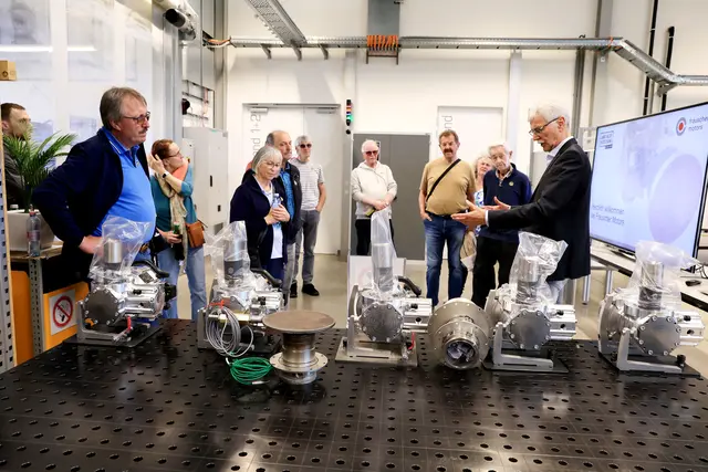 Ebenso einen Rekordbesuch verzeichnete die Firma Frauscher in St. Marienkirchen. | Foto: Cityfoto