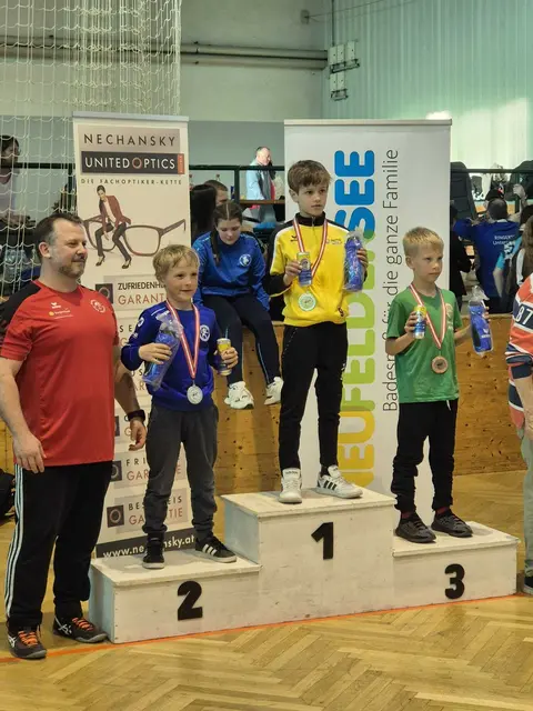 Alexander Wallmann sicherte sich bei den Austrian Open 2026 in Steinbrunn mit drei Schultersiegen souverän den Turniersieg in seiner Gewichtsklasse. | Foto: Eva Wallinger