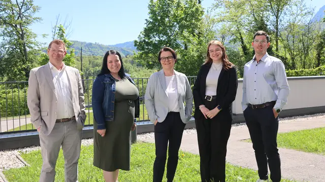 Roman Cserkits, Tanja Reitbauer, Kerstin Müller, Katerina Zigova, Philipp Gratzer. | Foto: Heli Klein