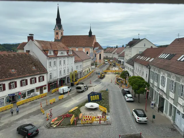 Auf Hochtouren laufen die Arbeiten am Gleisdorfer Ring.  | Foto: Bastian Herbst