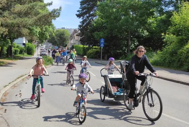 Die gemeinsame Rundfahrt führt durch Wolkersdorf und Obersdorf, dauert etwa eine Stunde.  | Foto: Radlobby Wolkersdorf