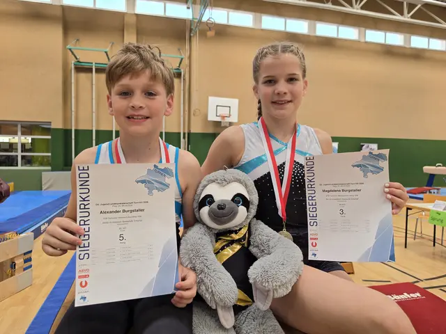 Alexander und Magdalena Burgstaller. | Foto: TV Mettmach