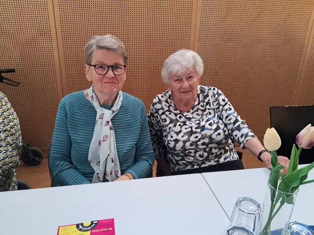 Obfrau des Pensionistenvereins Lanzenkirchen Margarete Brandlhofer und Anna Gruber | Foto: Binder