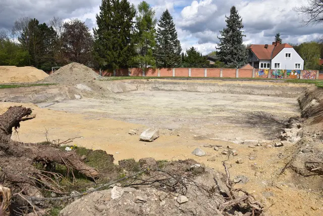 Baustart für das neue Schulzentrum in Sitzendorf | Foto: Alexandra Goll