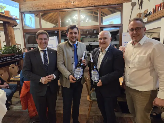 Andreas Rabl, Stefan Mösenbacher, Thomas Dim und Georg Gadermayr. | Foto: FPÖ