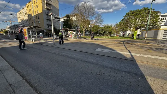 In der Jägerstraße gibt es Kritik zur Barrierefreiheit.
 | Foto: Mathias Kautzky/MeinBezirk