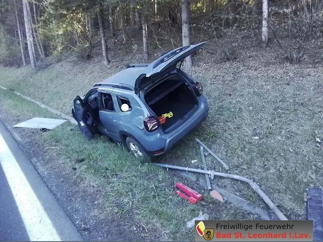 Bilder zum Auto. | Foto: Feuerwehr Bad St. Leonhard