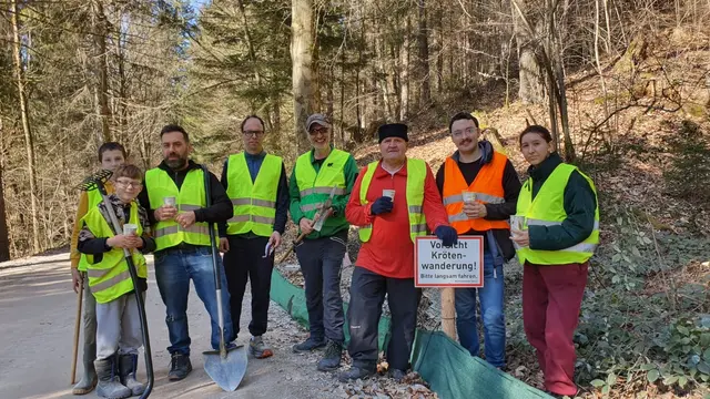 Der Zaun hat seine Aufgabe erfüllt und kann wieder abgebaut werden. | Foto: Grüne Warth
