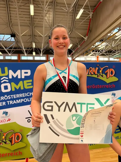 Landesmeisterin Sophie Burgstaller. | Foto: TV Mettmach