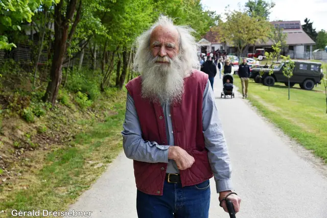 Franz Hofer hat früher das Anwesen gehört.  | Foto: Gerald Dreisiebner