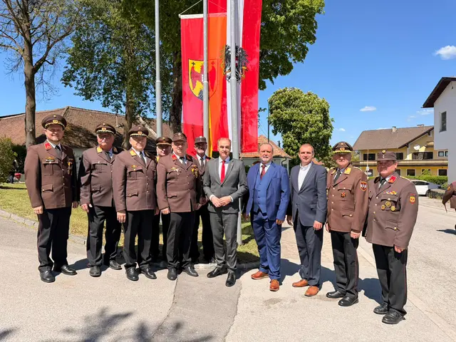 Zahlreiche Ehrengäste waren bei der Feier in Buchschachen dabei. | Foto: Landesmedienservice