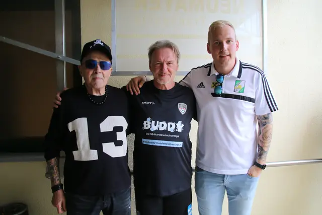 v. li. Günter Schiffer, Andy Ogris und Obmann Patrick Posch 