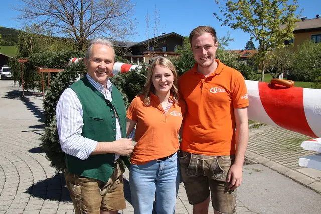 Wolfgang Wagner, Tobias Maderegger und Lisa Bachler.
