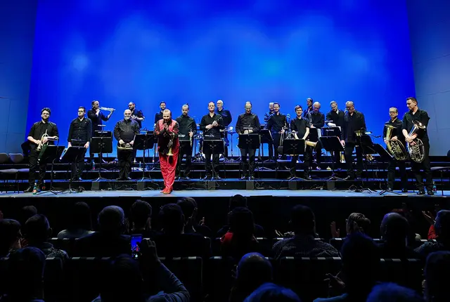 Eigenkompositionen, traditionelle Blasmusik und Filmmusik-Klassiker gab es zu hören. | Foto: Thomas Gansch Facebook