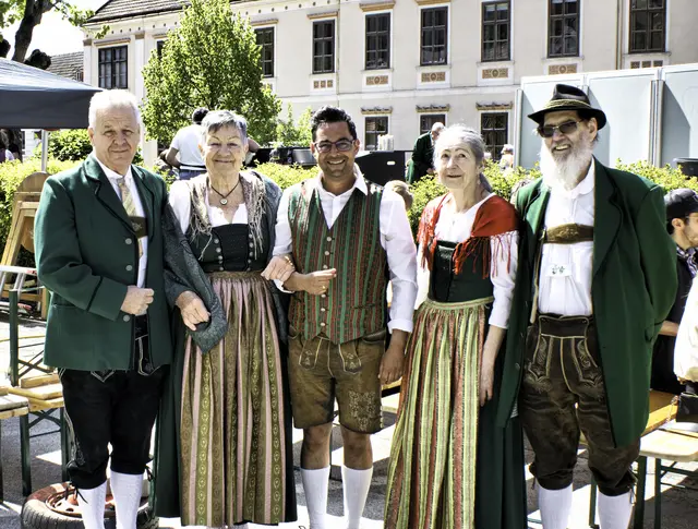 Sergej Pogacky, Josefine Böhm, Daniel Pongratz, Maria und Heinrich Winkelmayer | Foto: Markus Achleitner