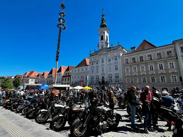 Traditionelle Harley-Davidson Charity-Tour in Steyr und Bad Hall