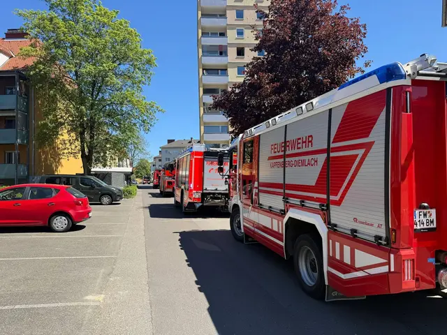 Wäschetrockner löst Kellerbrand in Kapfenberg aus, vier Verletzte