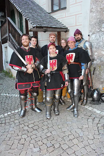 In voller Montur: Die "Roten Adler Tirol"