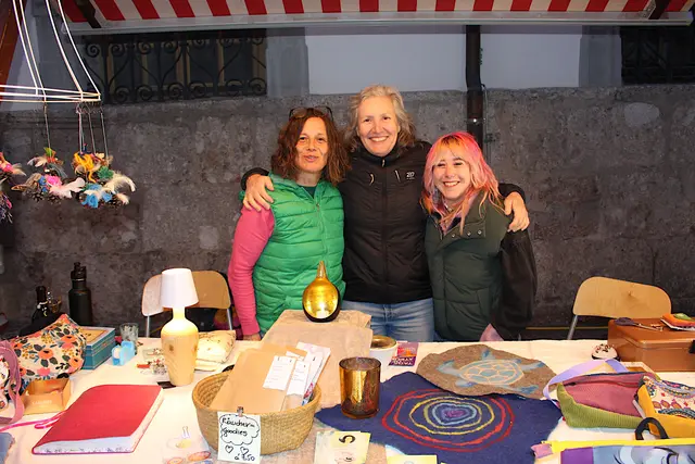 Andrea, Verena und Felicitas