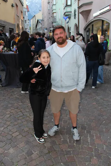 Amy mit Vater Mario