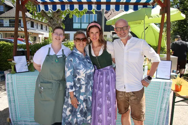 Kulinarische Leckerbissen gab es bei Reena, Viktoria, Sabine und Jakob.