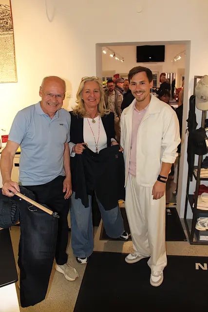Karin, Nico und Günter Vettori