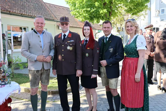 90 Jahre Freiwillige Feuerwehr Seggauberg, neue Tragkraftspritze gesegnet