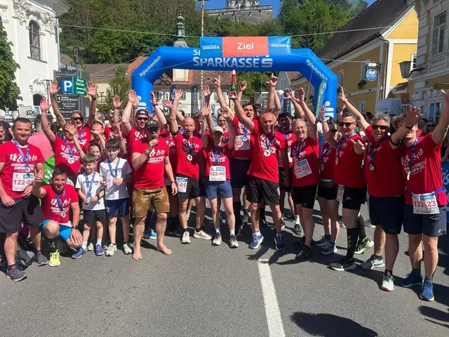 Die Feuerwehr - Vom Welschlauf-Start bis zum Ziel vereint