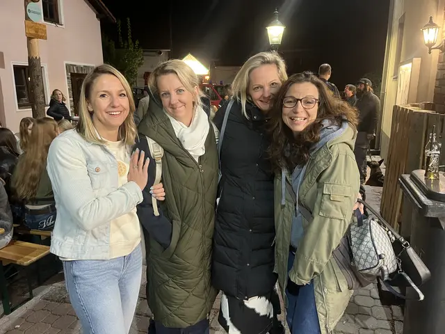 Malina Wistuba, Martina Zoffel, Sabine Stepanian, Caroline Graser  | Foto: Franziska Führer 