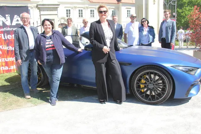 Alles Mercedes im Schlosspark Marchegg