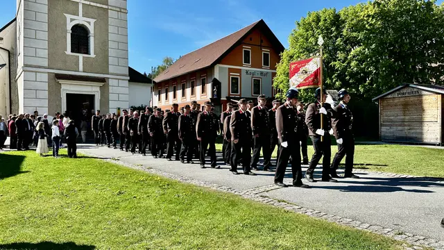 Die FF Koglhof feiert ihren Schutzpatron