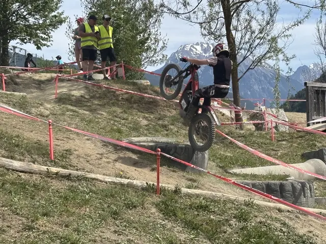 Trial-Talente zeigten Können am Bike