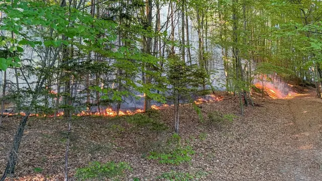 Über 100 Kräfte kämpften gegen Flammen bei Magland in Unterlamm