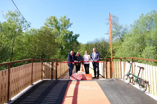 Gleich zwei neue Radbrücken für Lutzmannsburg