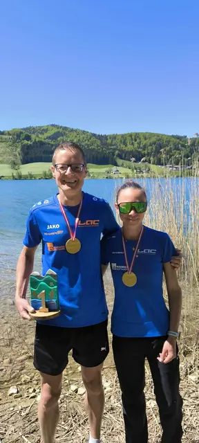 Julia Ecker und Markus Schreiner. | Foto: LAC Steyr