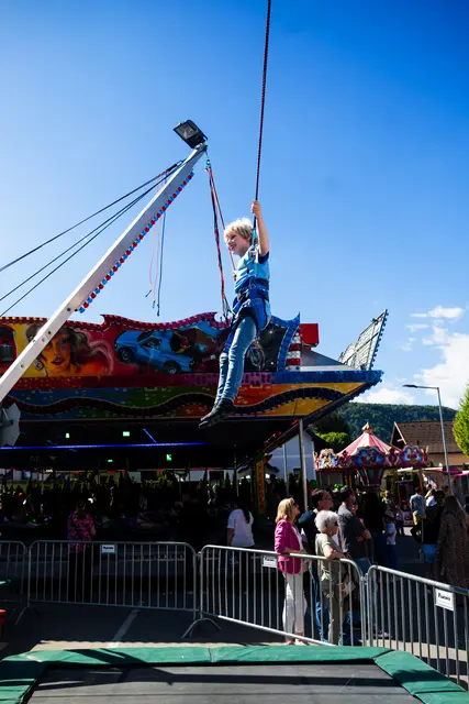 Kinder genossen das vielfältige Angebot im Vergnügungspark und hatten sichtlich Spaß. | Foto: Rusk Video