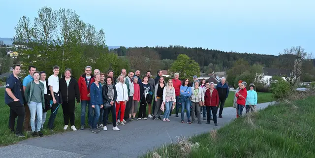 Bei der Vollmondwanderung rund um Pfaffenschlag | Foto: NÖ Senioren