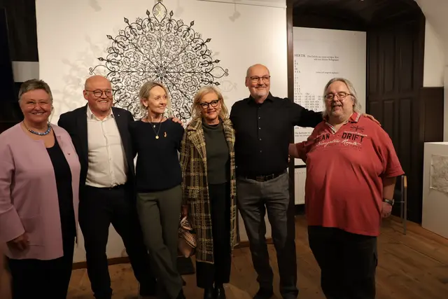 Gisela Mayr, Laurenz Pöttinger, Martina Pöttinger, Jacinta Mössenböck, Wolfgang Pöttinger und Christian Engl | Foto: MeinBezirk/Constance Haslberger